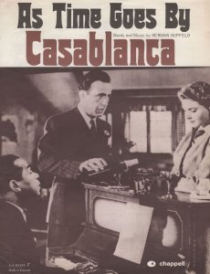 As Time Goes By Casablanca Film Original Sheet Music