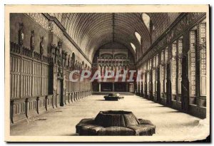 Old Postcard Chateau de Pierrefonds Oise Hall Preus