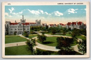 University Of Chicago Campus Postcard O24