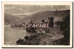 Deutschland - Germany - Germany - Rudesheim am Rhein - Old Postcard