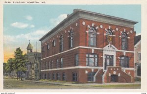 LEWISTON , Maine , 1910s ; Elks' Building