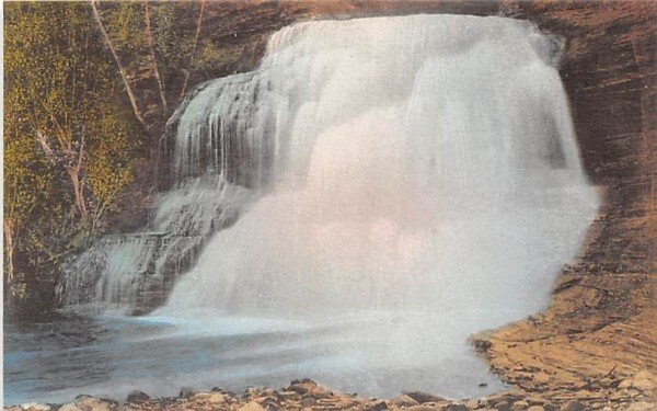Lower Falls Enfield Glen State Park, New York