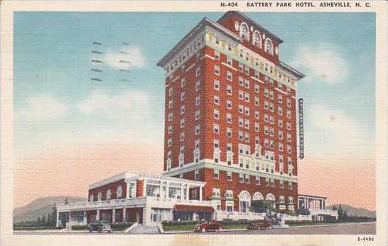 North Carolina Asheville Battery Park Hotel 1926