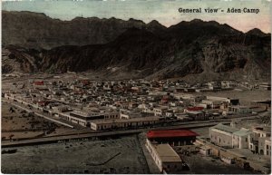 PC GENERAL VIEW ADEN CAMP YEMEN (a32169)