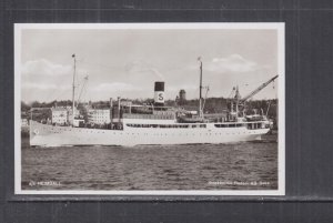 SWEDEN  SS HEIMDALL  SVEA LINE, c1950 ppc., unused.