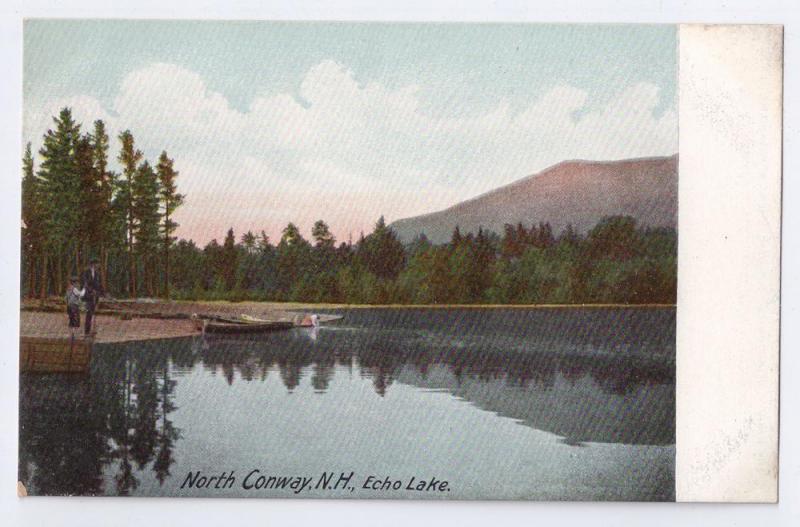 North Conway NH Echo Lake Leighton UDB ca 1907