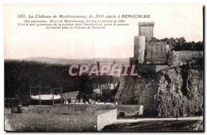 Old Postcard Chateau de Montmorency Beaucaire