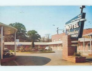 Pre-1980 PARADISE MOTEL Birmingham Alabama AL M3114