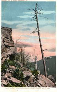 Vintage Postcard 1900's View Sunset Rock Kaaterskill Clove Catskill Mountains NY