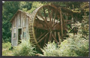 Tennessee Picturesque Old Water Mill in the Southern Mountain Region Chrome