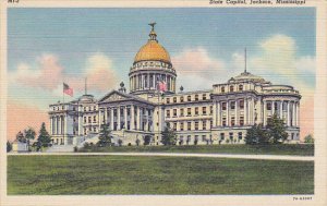 Mississippi Jackson State Capitol Building Curteich