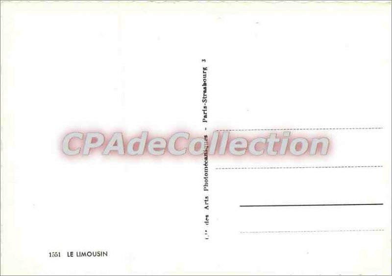 Postcard Modern Limousin