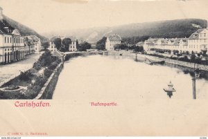 CARLSHAFEN (Bad Karlshafen) , Germany , 1901-07 ; Hafenpartie