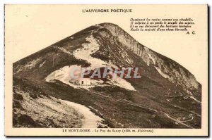 Le Mont Dore - Puy de Sancy alt 1886 - Old Postcard