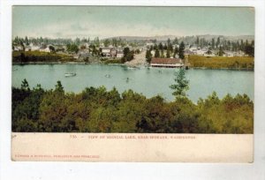 Washington Spokane  Aerial View of MEDICAL LAKE