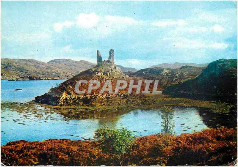 Modern Postcard Mail Kyleankin Castle Isle of Skye