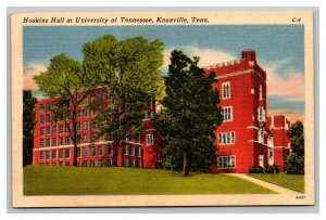 Vintage 1940's Postcard Hoskins Hall University of Tennessee Knoxville TN