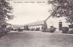 Ohio Oberlin Allen Hospital Oberlin College Albertype
