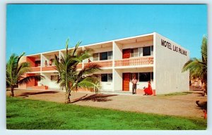 MAZATLAN, Sinaloa, Mexico ~ MOTEL LAS PALMAS ~  c1950s Roadside  Postcard