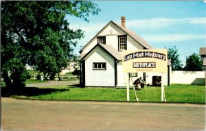 L M Montgomery Birthplace Clifton Corner New Island PEI Vintage Postcard