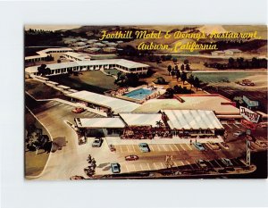 Postcard Foothills Motel, Auburn, California