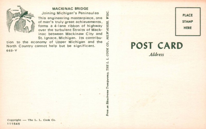 Mackinac Bridge,MI BIN