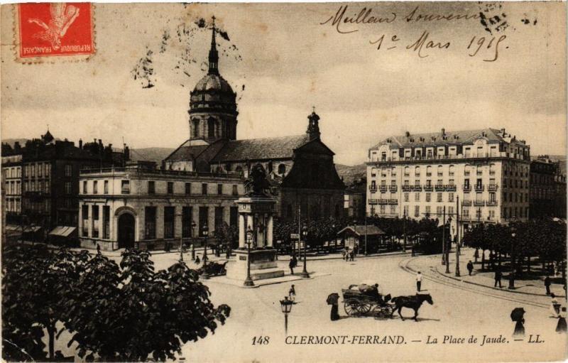 CPA CLERMONT-FERRAND - La Place de Jaude (221315)