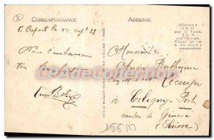 Postcard Old Treport La Plage Maree Basse