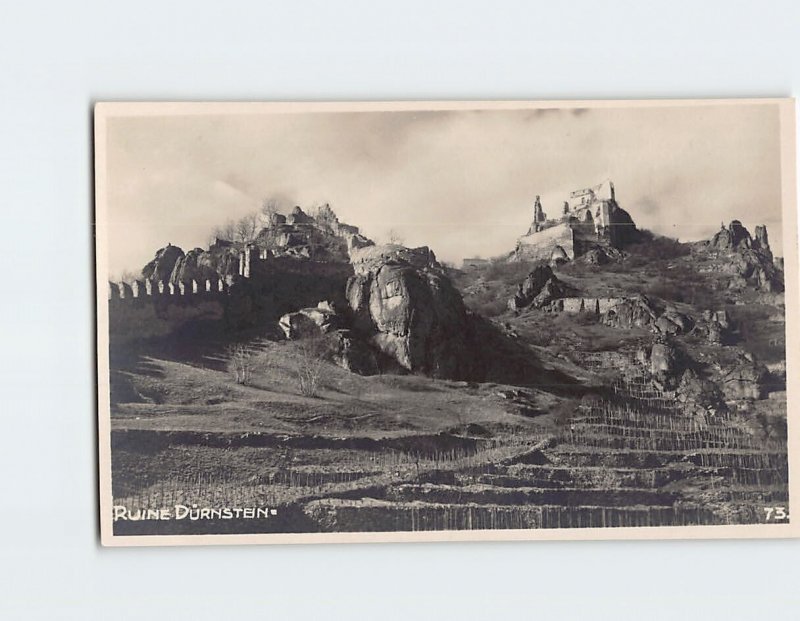 Postcard Ruine Dürnstein Austria