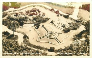 Airview Bernheimer Oriental Garden Pacific Palisades California Postcard 21-2230