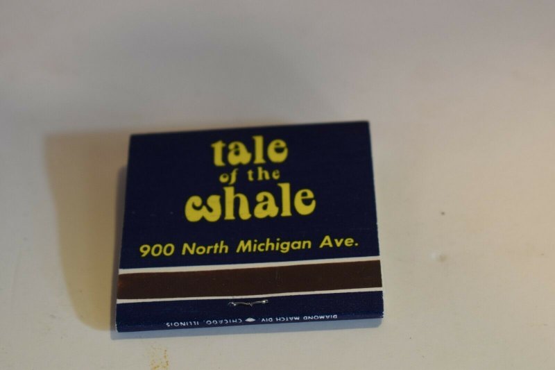 Tale of the Whale Chicago Illinois 30 Strike Matchbook