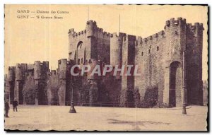 Postcard Old Ghent Castle of the Counts