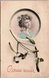 Victorian Women Vintage Postcard C083