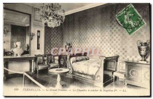 Old Postcard Varsailes The Grand Trianon Bedroom of Napoleon 1st