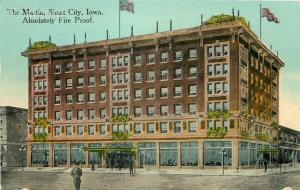 IA, Sioux City, Iowa, Martin Hotel, Postmark 1913