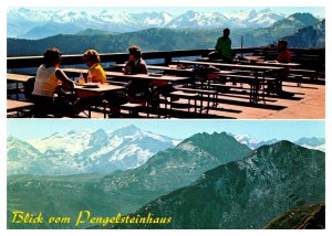 Postcard Austria -Kitzbuhel - View from Pengelsteinhaus