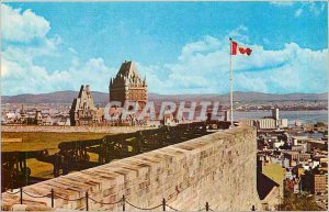 Old Quebec Canada Post Card The panorama is splendid view of the top of the C...