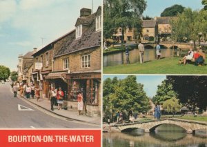 Gloucestershire Postcard - Views of Bourton-On-The-Water   RR7984