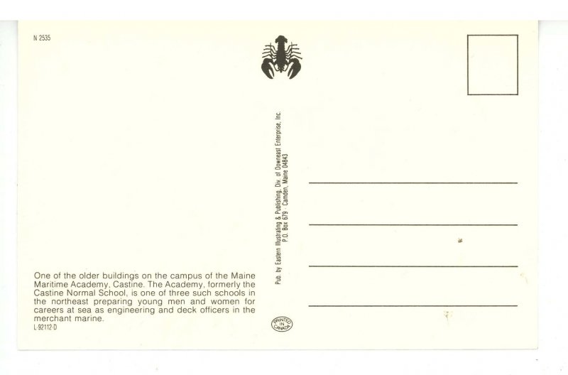 ME - Castine. Maine Maritime Academy