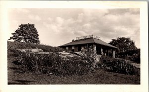 RPPC VT South Hero Eagle Camp Administration Building near Perry Hall 1930s K70