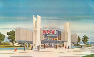 Postcard New York 1964 Advertising NCR World's Fair