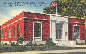 New York NY   DUNKIRK & FREDONIA TELEPHONE COMPANY Chautauqua County  Postcard