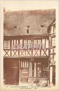 Old Postcard Andely Grand Hotel du Grand Cerf
