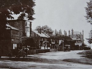 London WIMBLEDON COMMON North Side c1908 RP Postcard by Hutchinson & Co