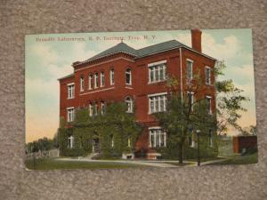 Proudfit Laboratory, R.P.I., Troy, N.Y. 1912, used vintage card