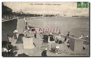 Postcard Old Saint Nazaire La Plage Maree Haute