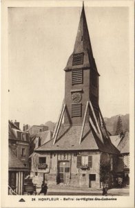 CPA HONFLEUR Beffroi de l'Eglise Sainte-Catherine (1229501)