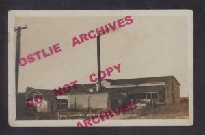 Winthrop MINNESOTA RPPC 1910 CANNING FACTORY nr Gibbon New Ulm Lafayette Gaylord