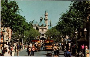 Postcard AMUSEMENT PARK SCENE Anaheim California CA AN4220