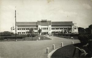 indonesia, JAVA SOERABAIA, Government Building (1930s) Kurkdjian RPPC Postcard